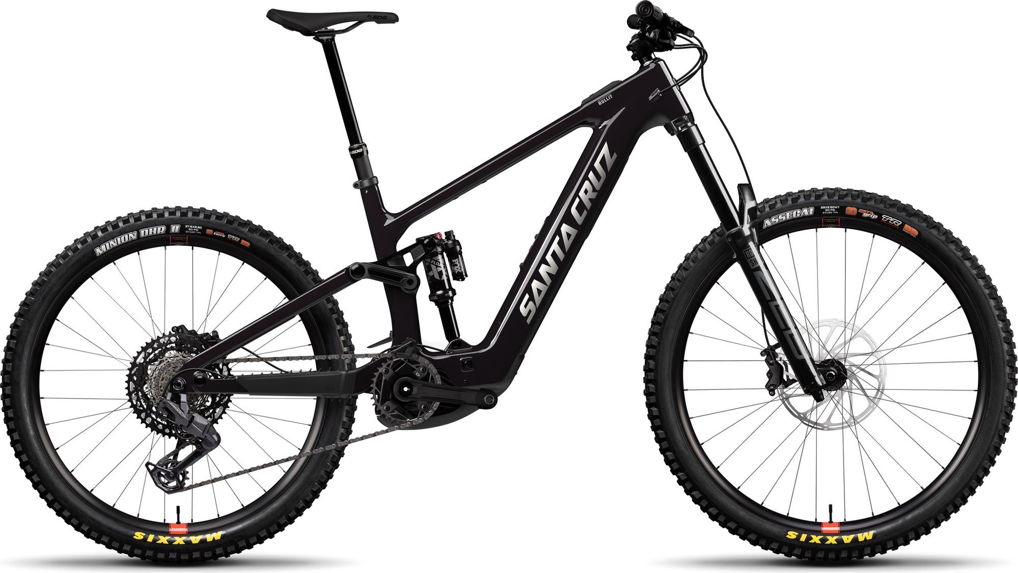 VTT Électrique Tout-Suspendu Santa Cruz Bullit 4 C 70 Sram 12V 600Wh Bosch 100 Nm MX (29/27.5'')  Gloss Black 2026