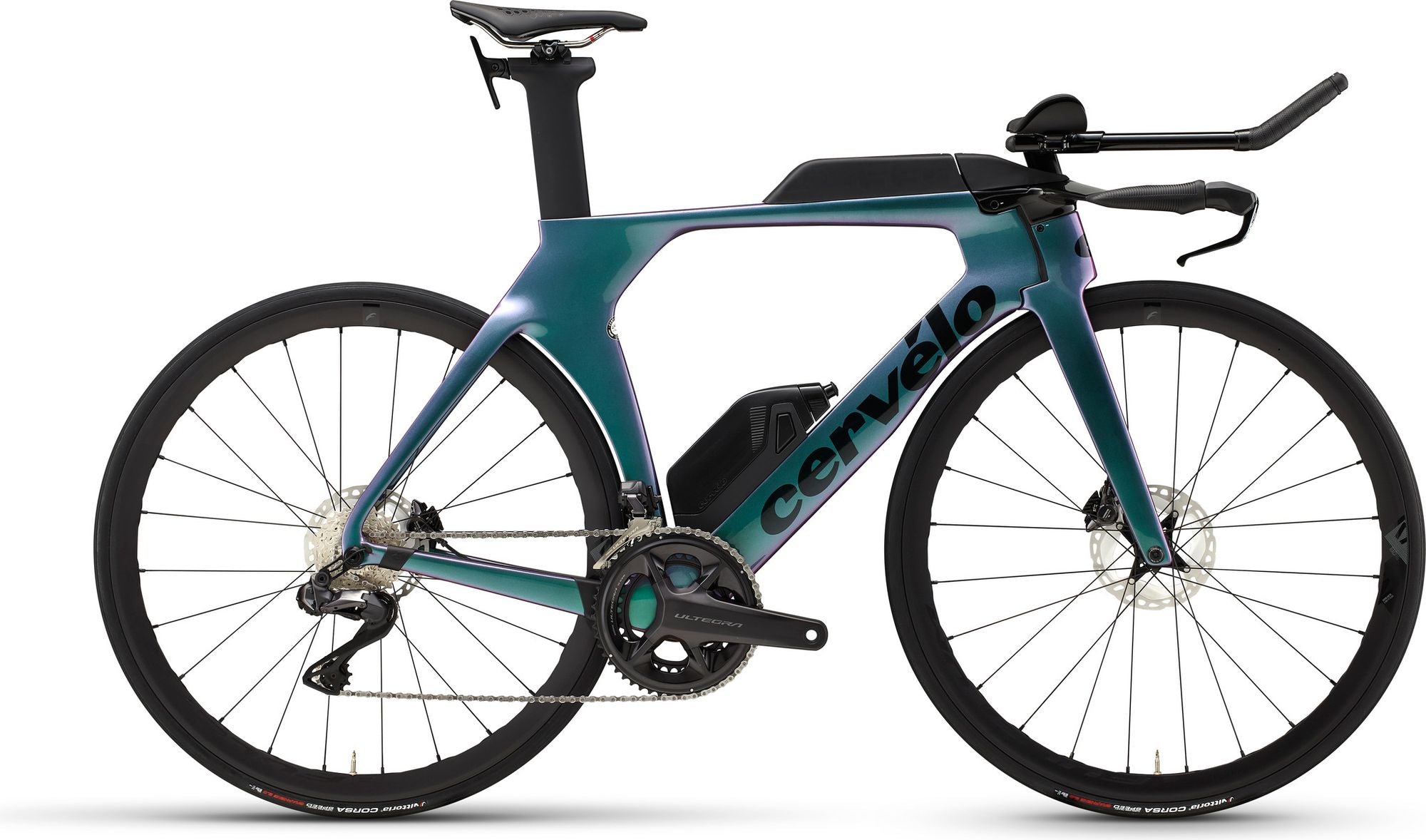 Vélo de Triathlon Cervélo P5 Shimano Ultegra Di2 12V 700 mm Violet