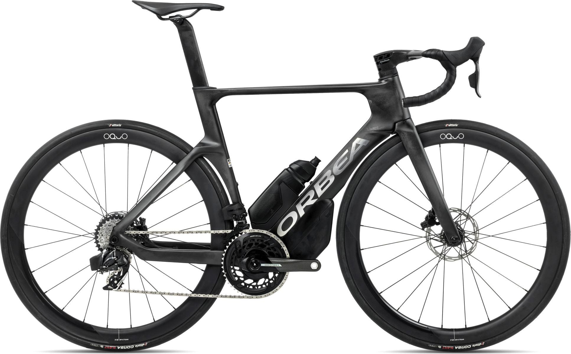 Vélo de Route Orbea Orca Aero M21eLTD Sram Force eTap AXS 12V 700 mm Noir Gris Carbon Raw 2025