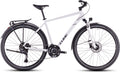 VTC Cube Nature Pro Allroad Shimano Cues 10V 700 mm Blanc Cotton Gris 2025