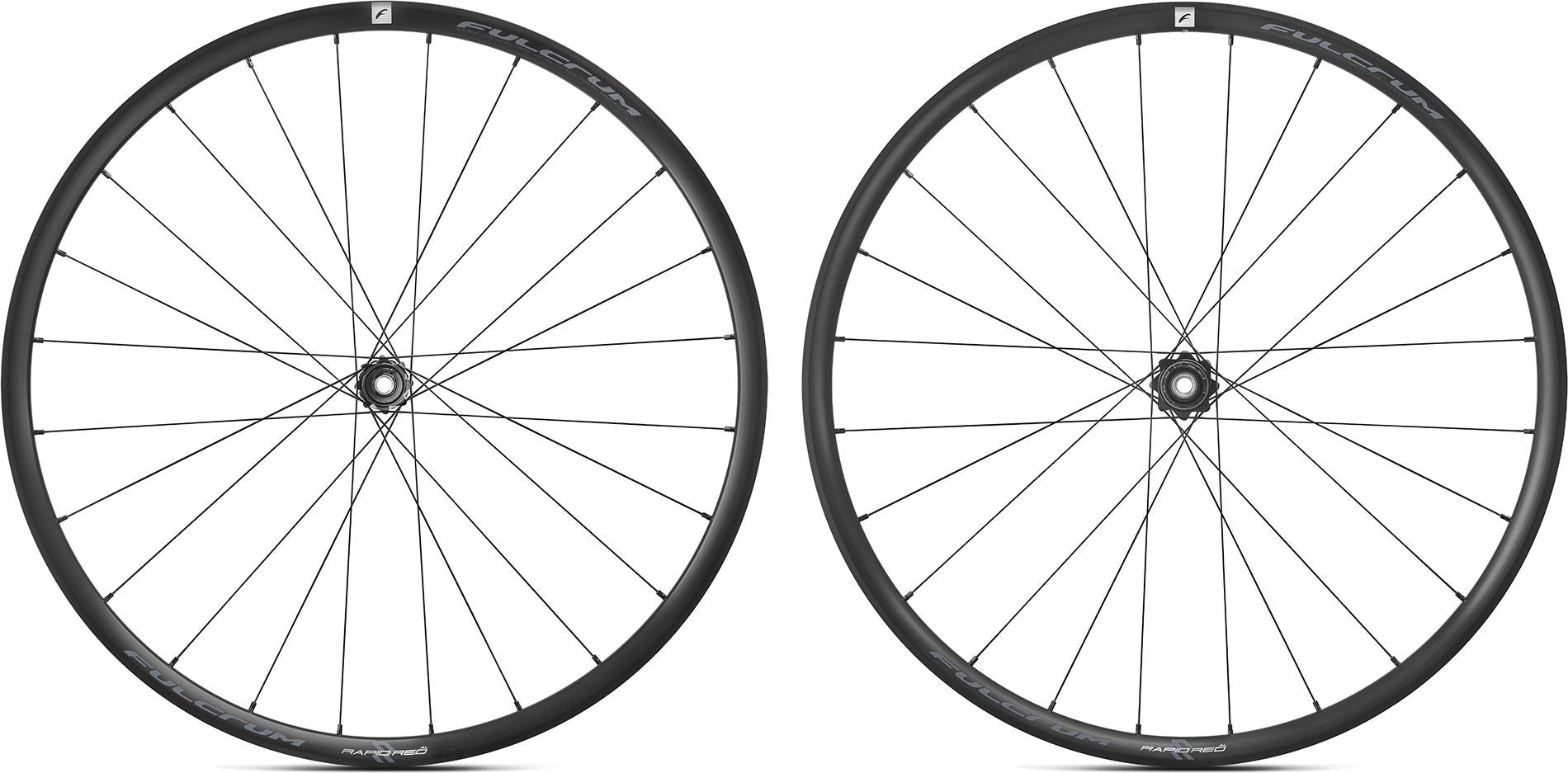Paire de Roues Fulcrum Rapid Red AL 700 mm | 12x100 - 12x142 mm | Center Lock