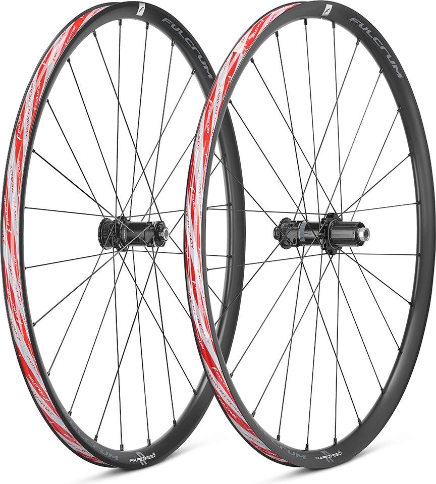 Paire de Roues Fulcrum Rapid Red AL 700 mm | 12x100 - 12x142 mm | Center Lock