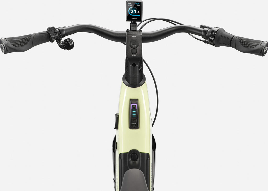 Vélo de Ville Électrique Cannondale Mavaro 2 Low Shimano Nexus 5V Courroie 600 Wh 27.5'' Beige