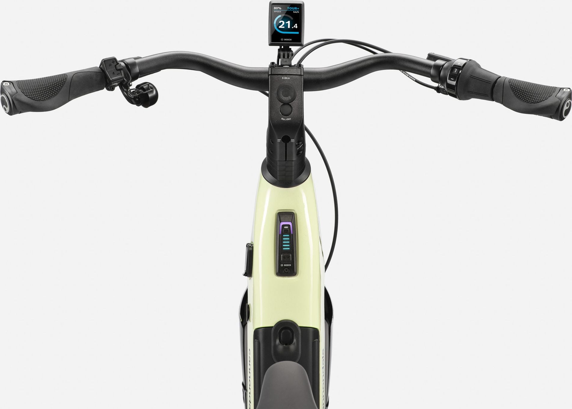 Vélo de Ville Électrique Cannondale Mavaro 2 Low Shimano Nexus 5V Courroie 600 Wh 27.5'' Beige