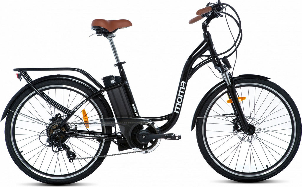 Vélo de ville électrique, Momabikes, E-Bike-28.2 , SHIMANO 7V, Freins a Disque Hydraulique Batterie 36V 16Ah