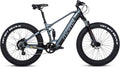 Moma Bikes VTT, FATBIKE 26 PRO, Equipped Full SHIMANO, Freins à disques Hydrauliques, Bat. Ion Lithium integrada 48V 13Ah / 160-195 cm