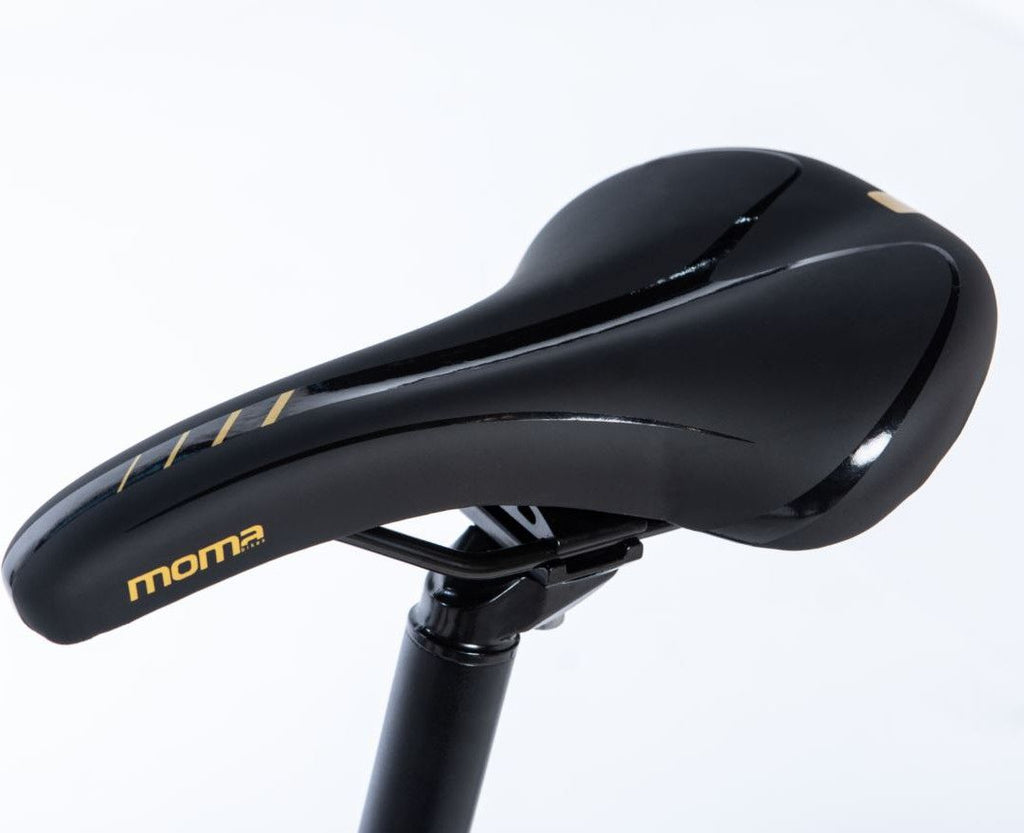 Moma Bikes E-ROAD PRO 28, Equipped Full Shimano, 8 Vitesses, Freins à disques Hydrauliques, Bat. Ion Lithium intégrée et amovible de 36V 10Ah / 160-195 cm