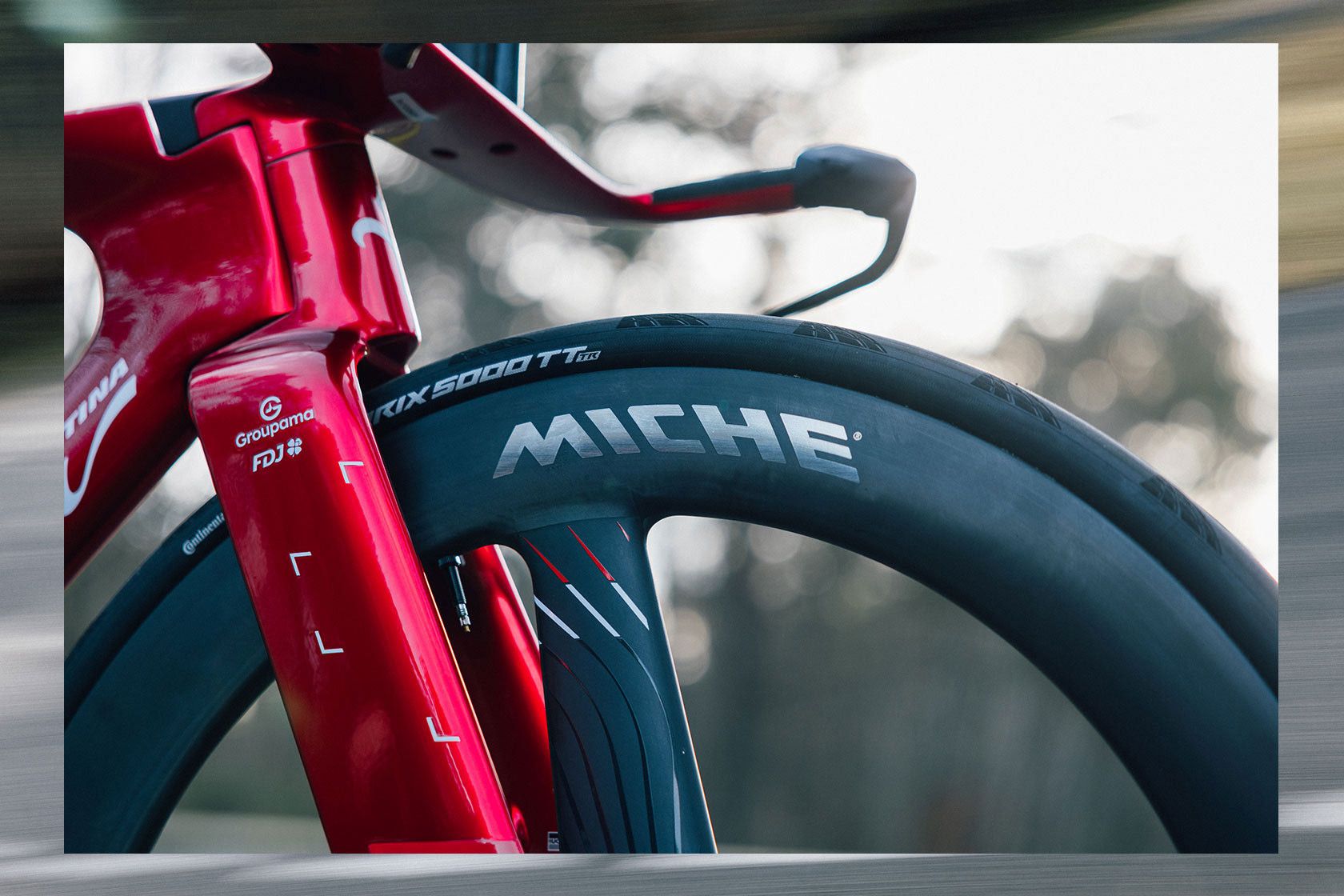 Roue Avant Miche Kleos RD SPX3 700 mm | 12x100 mm | Center Lock | Team Edition