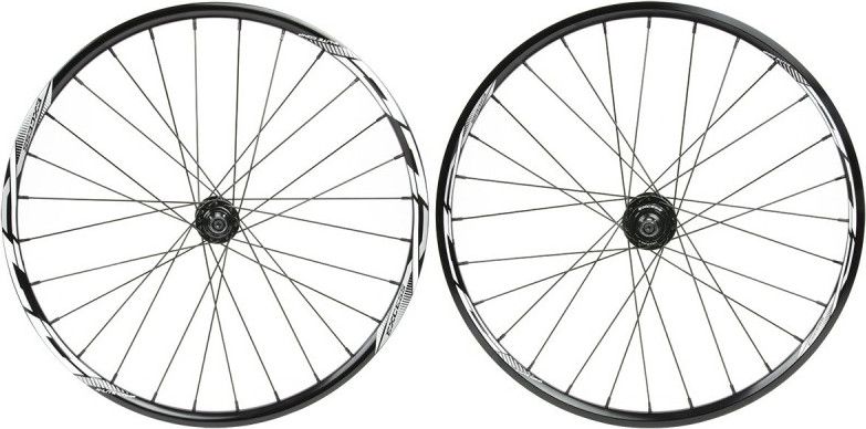 Paire de roue Excess XLC-2 Mini/Expert | 451x19.5mm | 36H Trous Noir 