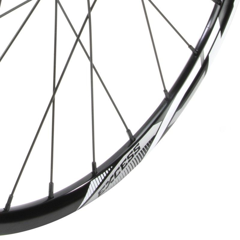 Paire de roue Excess XLC-2 Mini/Expert | 451x19.5mm | 36H Trous Noir 