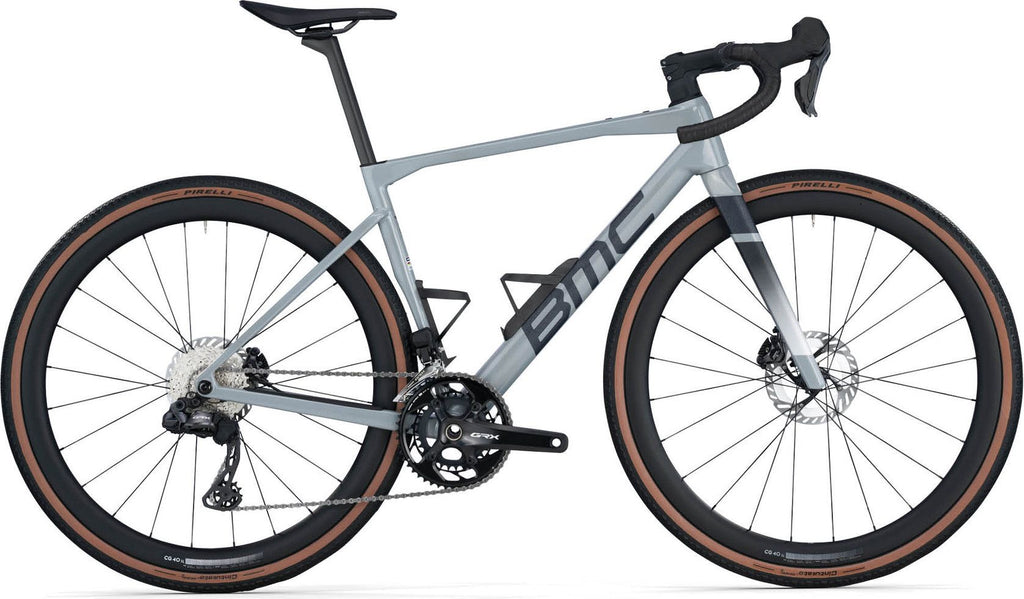 Vélo de Gravel BMC Kaius 01 Three Shimano GRX Di2 12V 700 mm Gris 2026