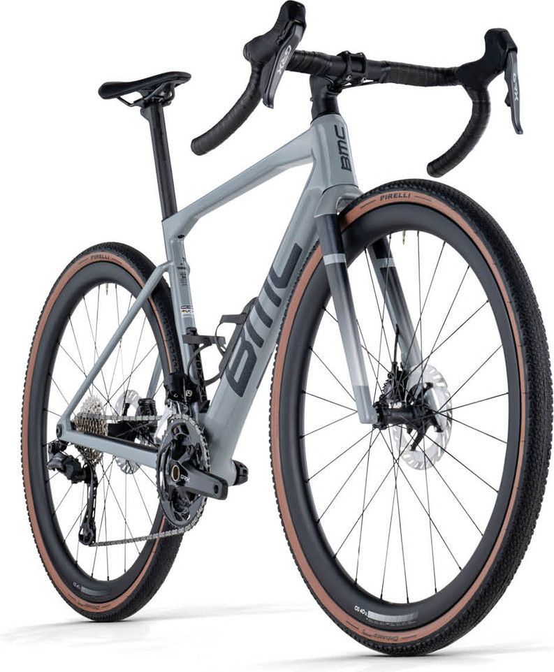 Vélo de Gravel BMC Kaius 01 Three Shimano GRX Di2 12V 700 mm Gris 2026