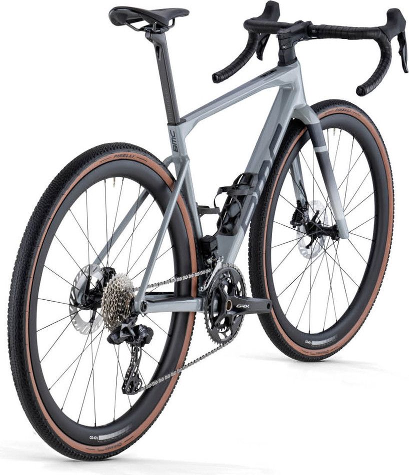 Vélo de Gravel BMC Kaius 01 Three Shimano GRX Di2 12V 700 mm Gris 2026