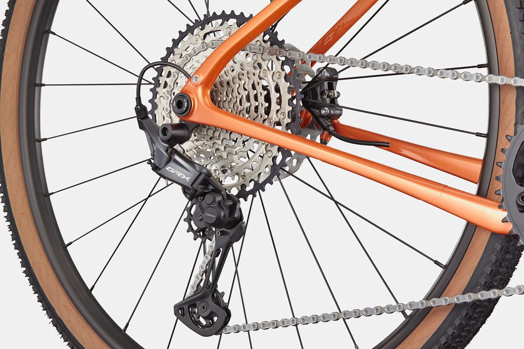 Vélo de Gravel Cannondale Topstone Carbon 3 Shimano GRX 12V 700mm Orange