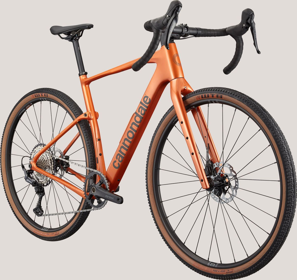 Vélo de Gravel Cannondale Topstone Carbon 3 Shimano GRX 12V 700mm Orange