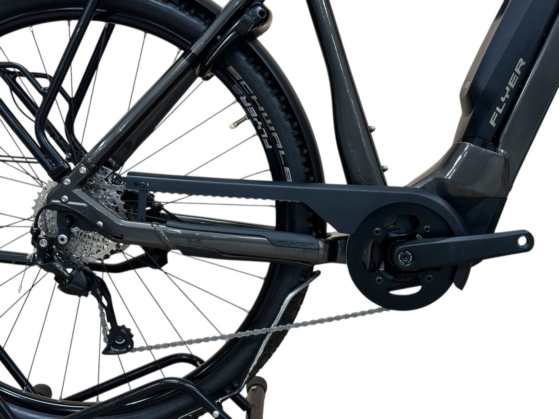 produit reconditionné . Flyer Upstreet5 3.12 Shimano Alivio 2022 . Vélo électrique . Flyer . très bon état