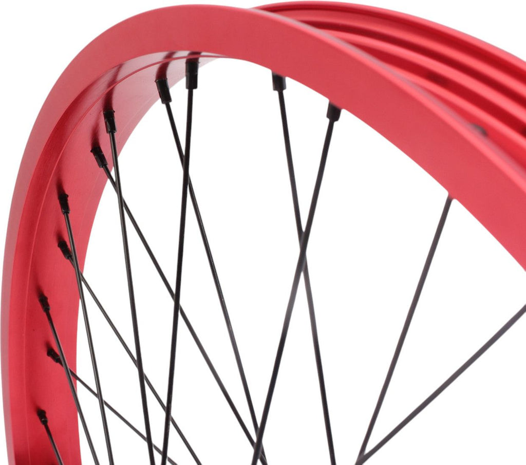 Roue arrière BMX KHE PRISM 20 pouces rouge
