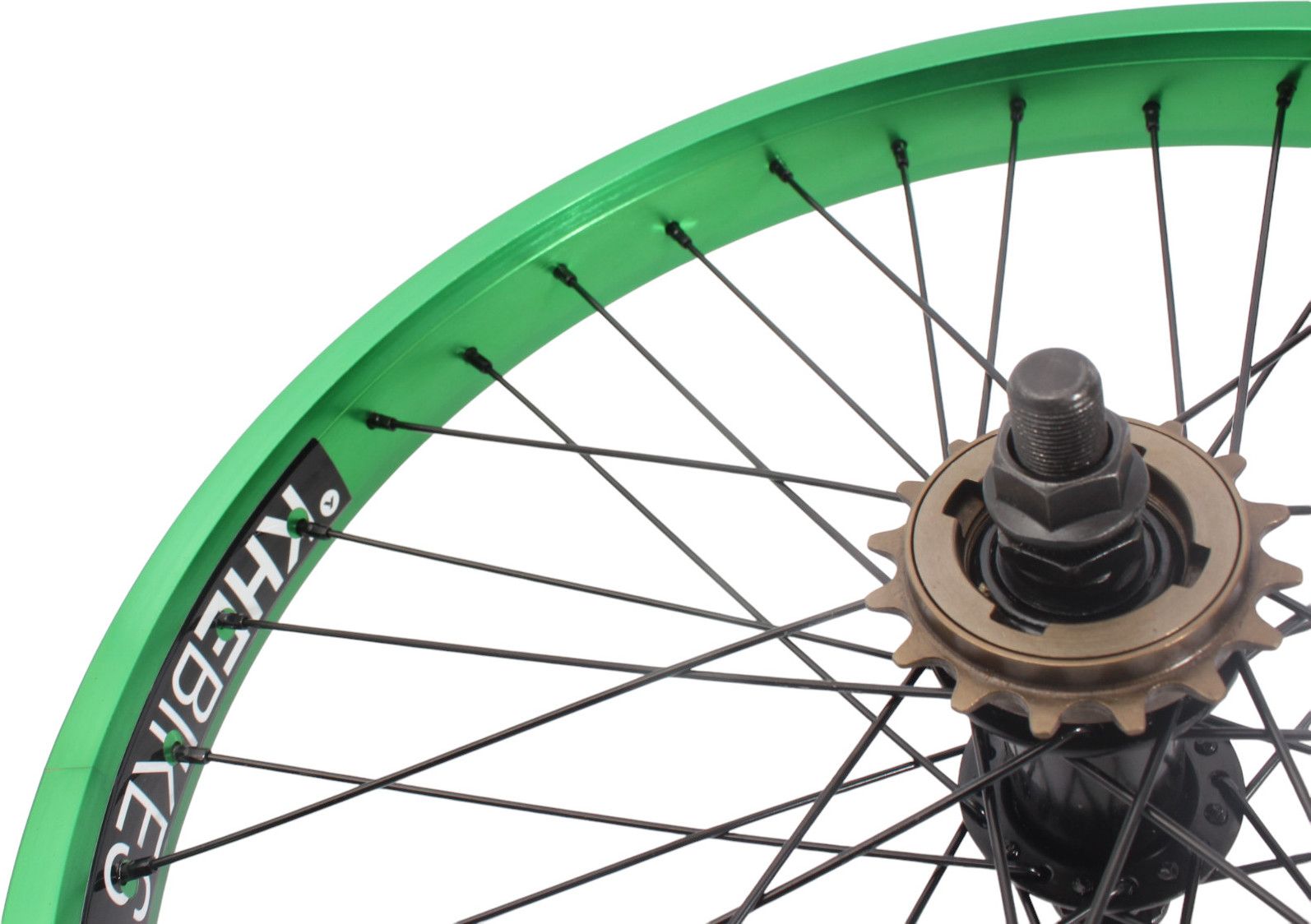 Roue arrière BMX KHE PRISM 20 pouces verte
