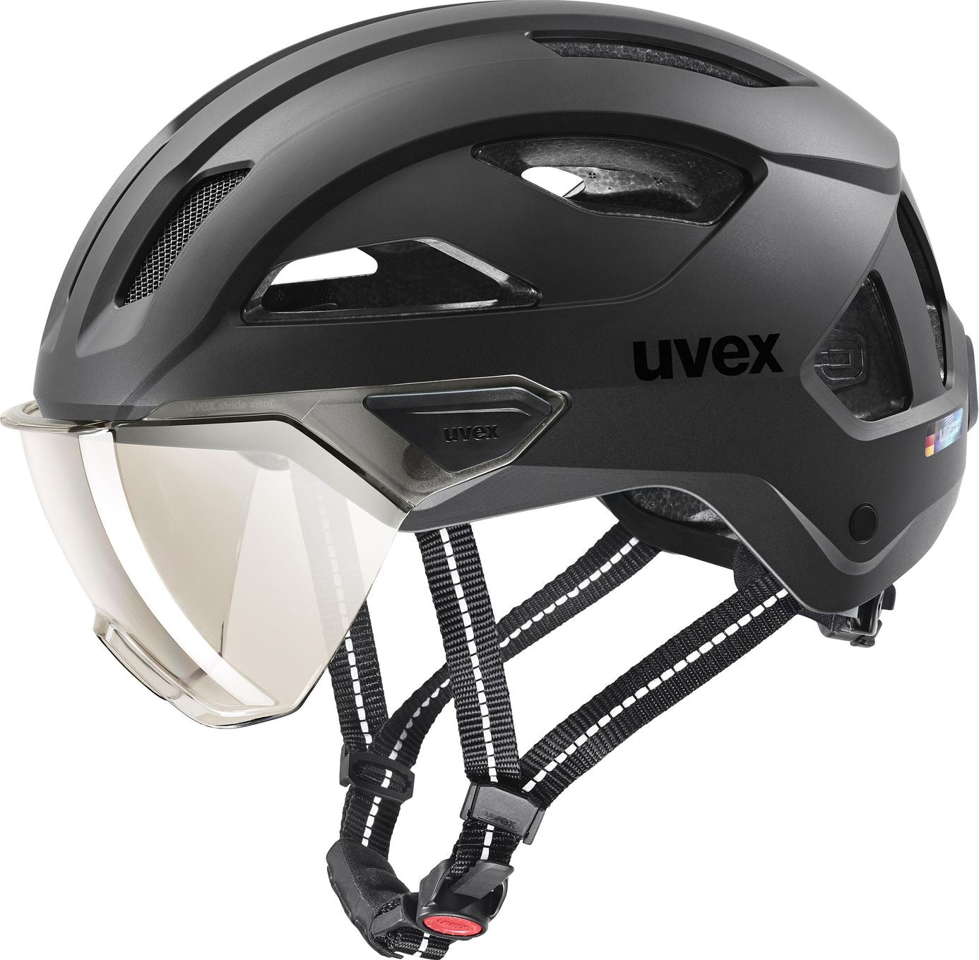 Casque Ville Uvex Stride Visor Bleu Stone