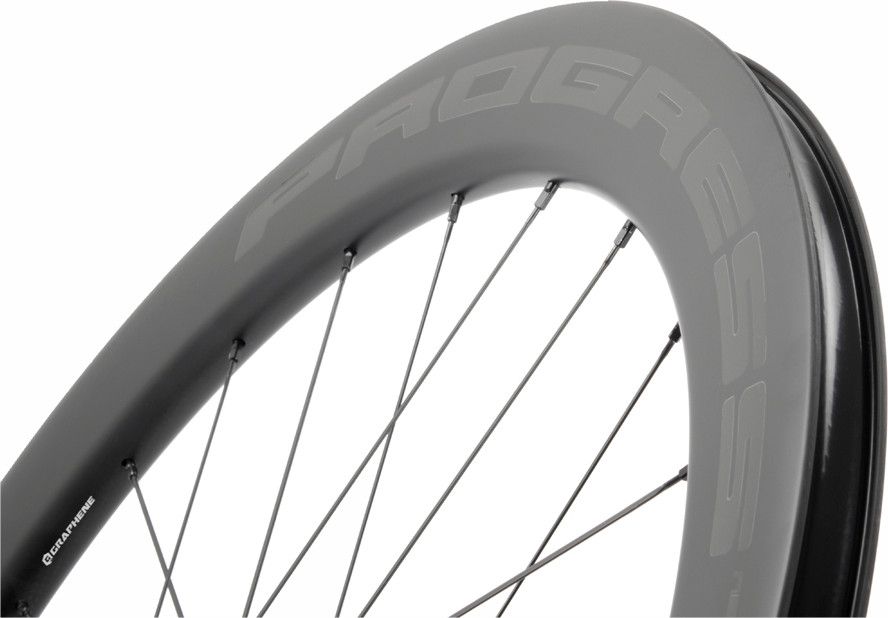 Paire de roues Progress Neon Disc Blanc | 12x100/12x142 mm | Center Lock | Shimano Microspline