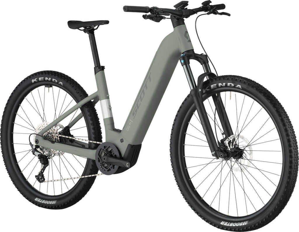 VTT Électrique Semi-Rigide Scott Aspect eRide 900 Wave 12V 800Wh Bosch 85 Nm 29'' Vert 2025