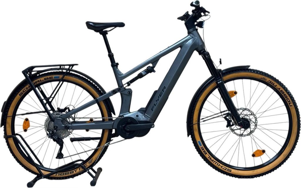 produit reconditionné . Flyer Goroc X 4.10 FS Shimano 2023 . VTT électrique . Flyer . très bon état