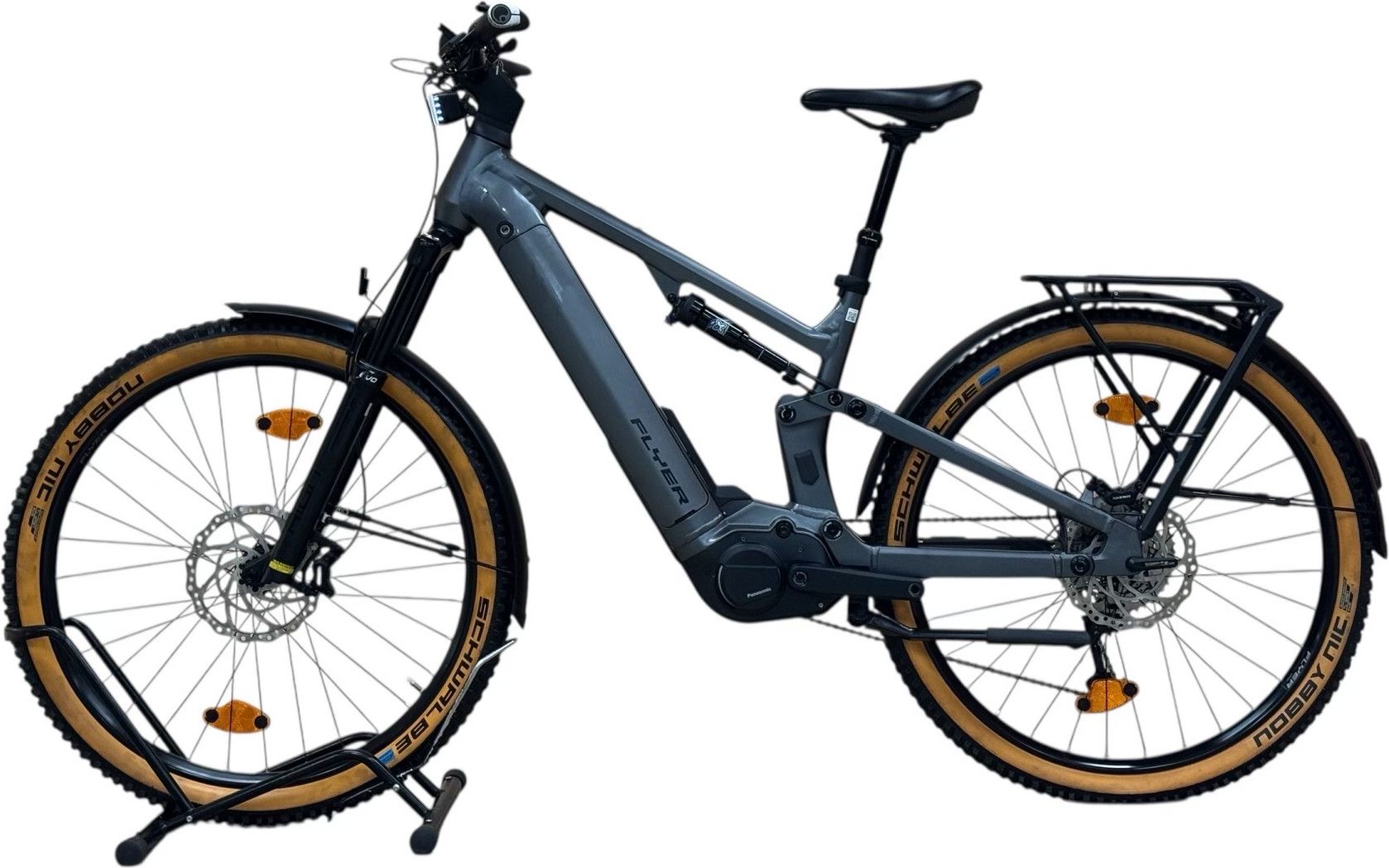 produit reconditionné . Flyer Goroc X 4.10 FS Shimano 2023 . VTT électrique . Flyer . très bon état