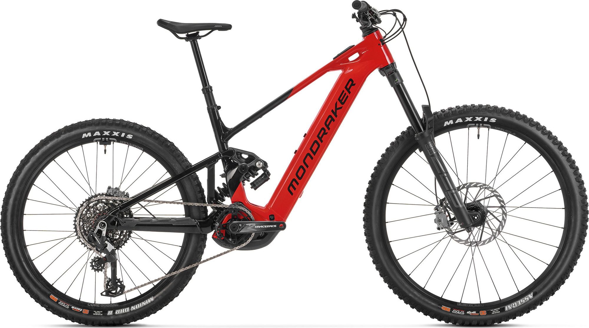 VTT Électrique Tout-Suspendu Mondraker Level R 12V 800 Wh MX Bosch 100Nm (29/27.5'') Rouge/Noir 2026