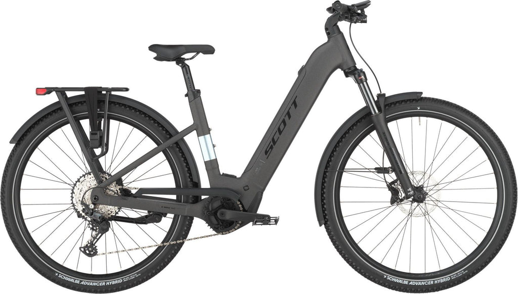 VTT Électrique Semi-Rigide Scott Axis 20 Wave 12V 600Wh Bosch 85 Nm 29'' Gris 2025
