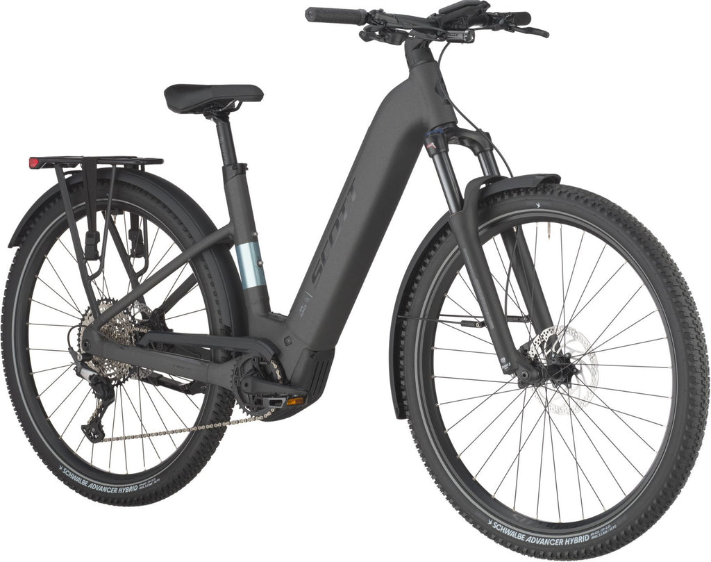 VTT Électrique Semi-Rigide Scott Axis 20 Wave 12V 600Wh Bosch 85 Nm 29'' Gris 2025