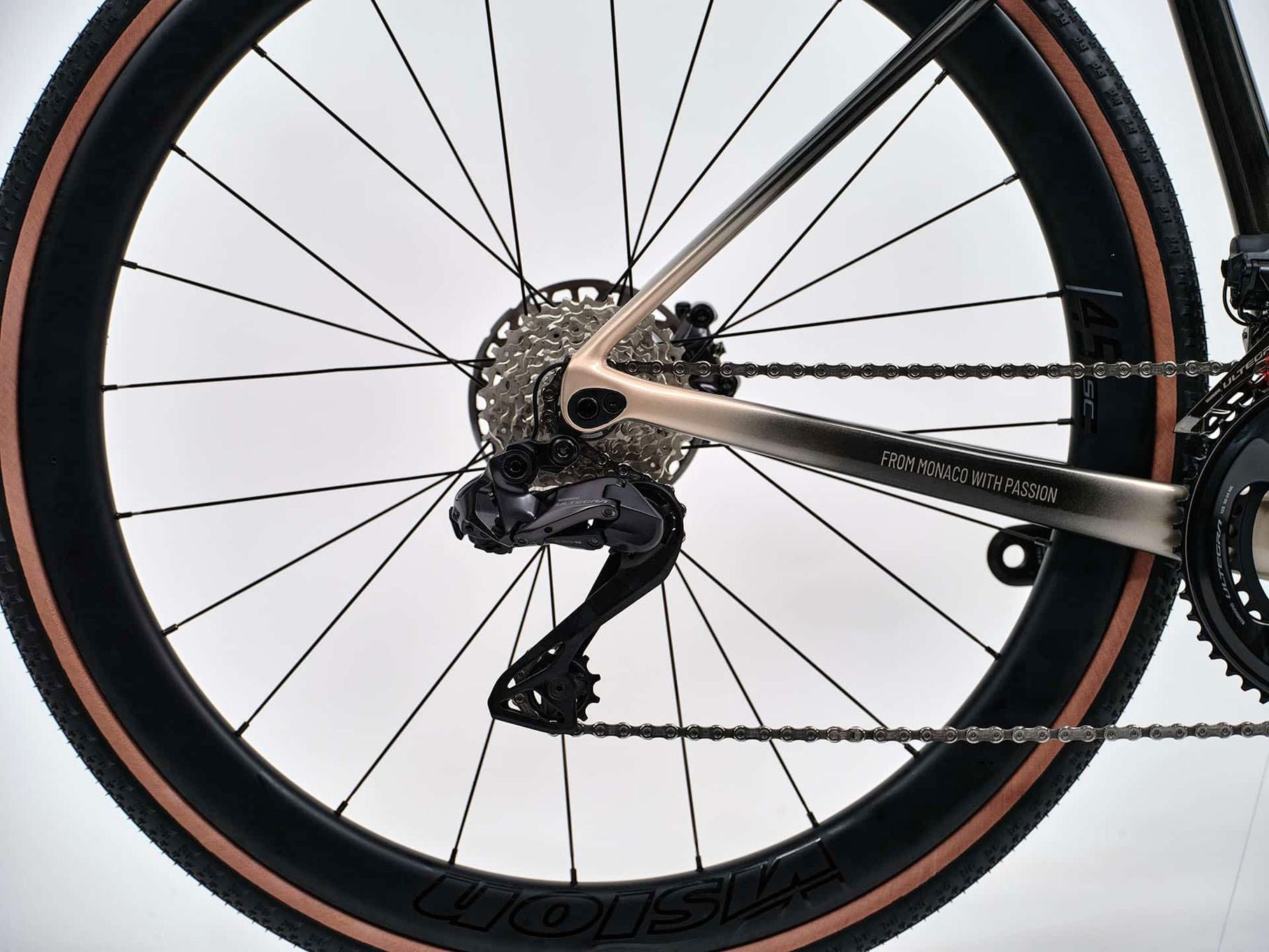 Vélo de Gravel Stajvelo Roccheta Allroad Shimano Ultegra Di2 12v Beige 2025