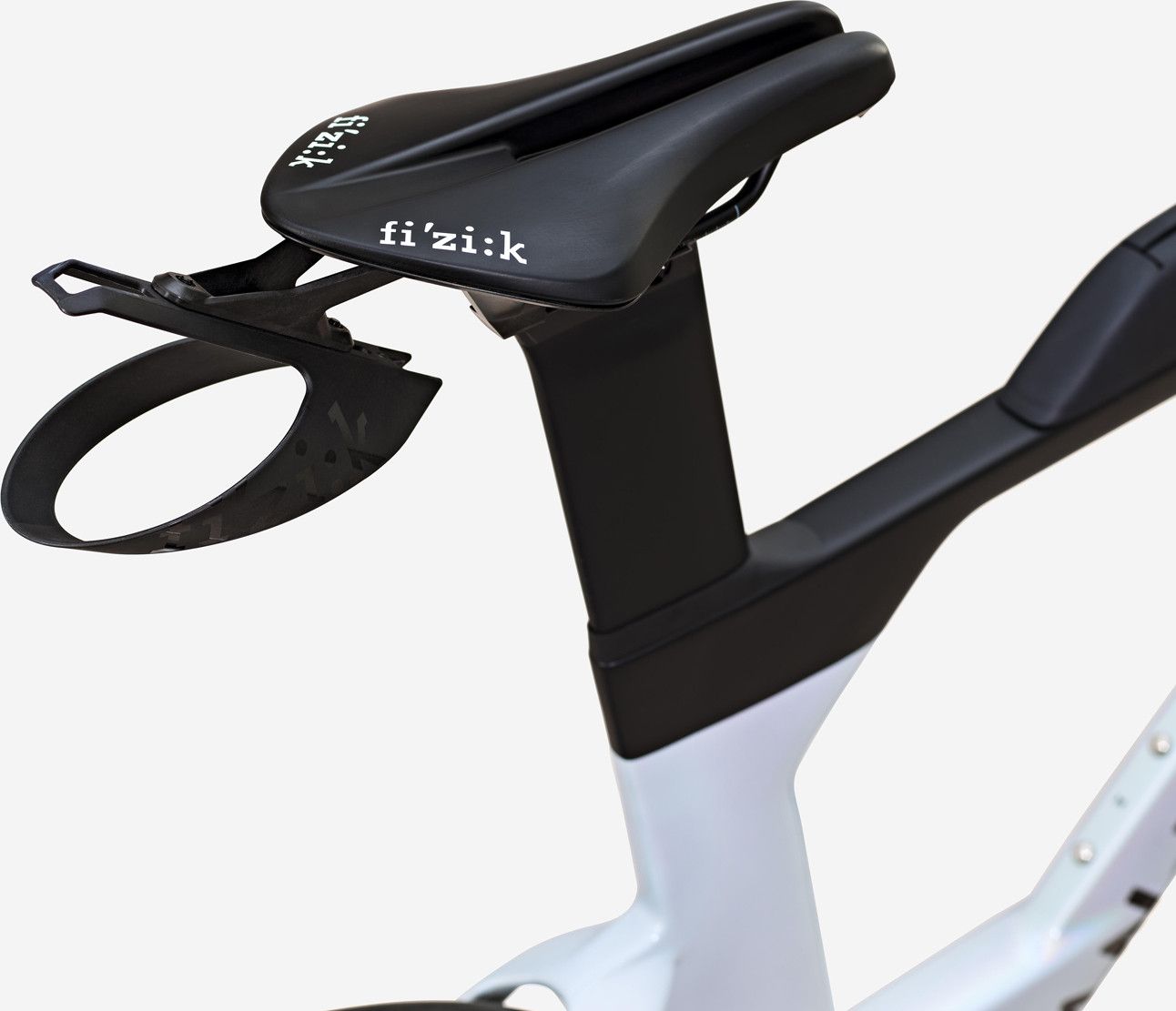 Vélo de Triathlon Van Rysel XCR Tri Shimano Ultegra Di2 12V 700 mm Blanc Holographique