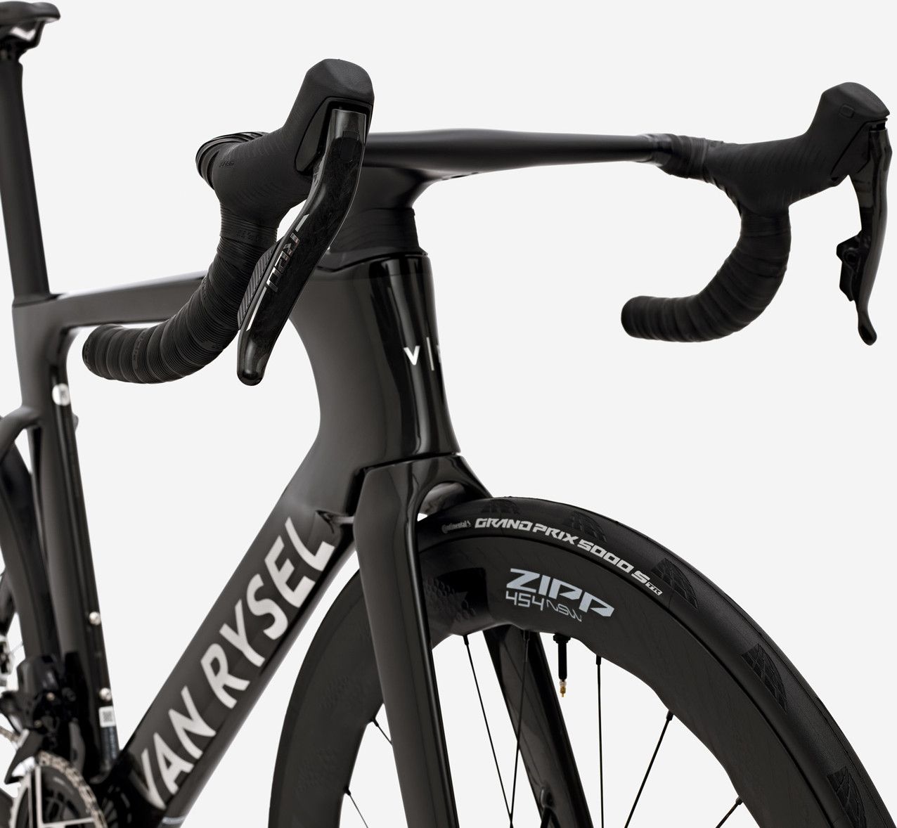 Vélo de Route Van Rysel RCR-F Pro Sram Red AXS 12V 700 mm Noir Carbon Raw Signature