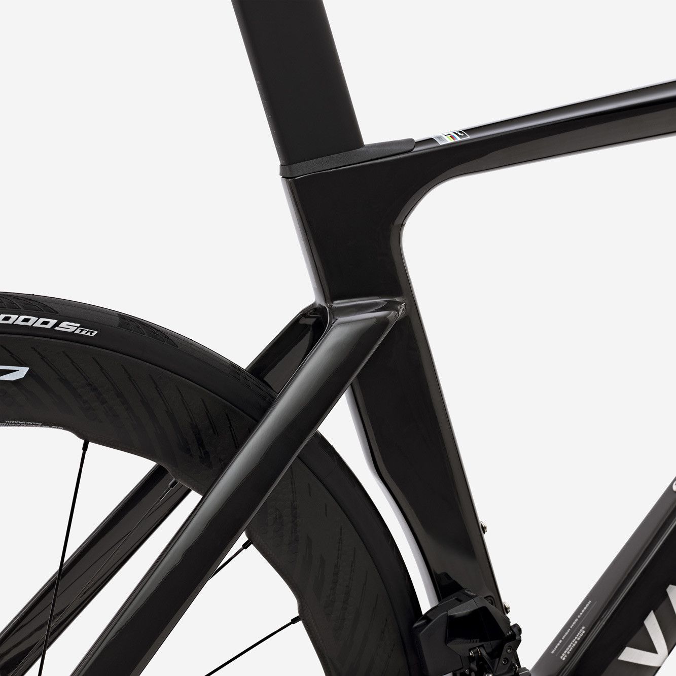 Vélo de Route Van Rysel RCR-F Pro Sram Red AXS 12V 700 mm Noir Carbon Raw Signature