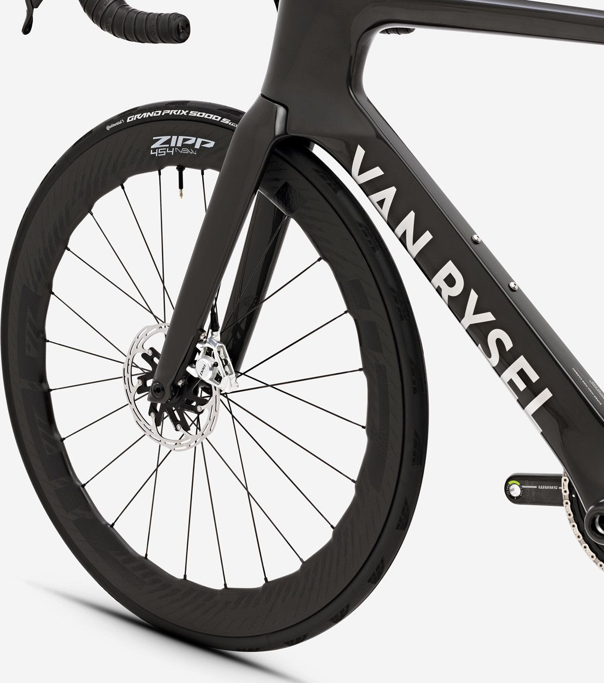 Vélo de Route Van Rysel RCR-F Pro Sram Red AXS 12V 700 mm Noir Carbon Raw Signature