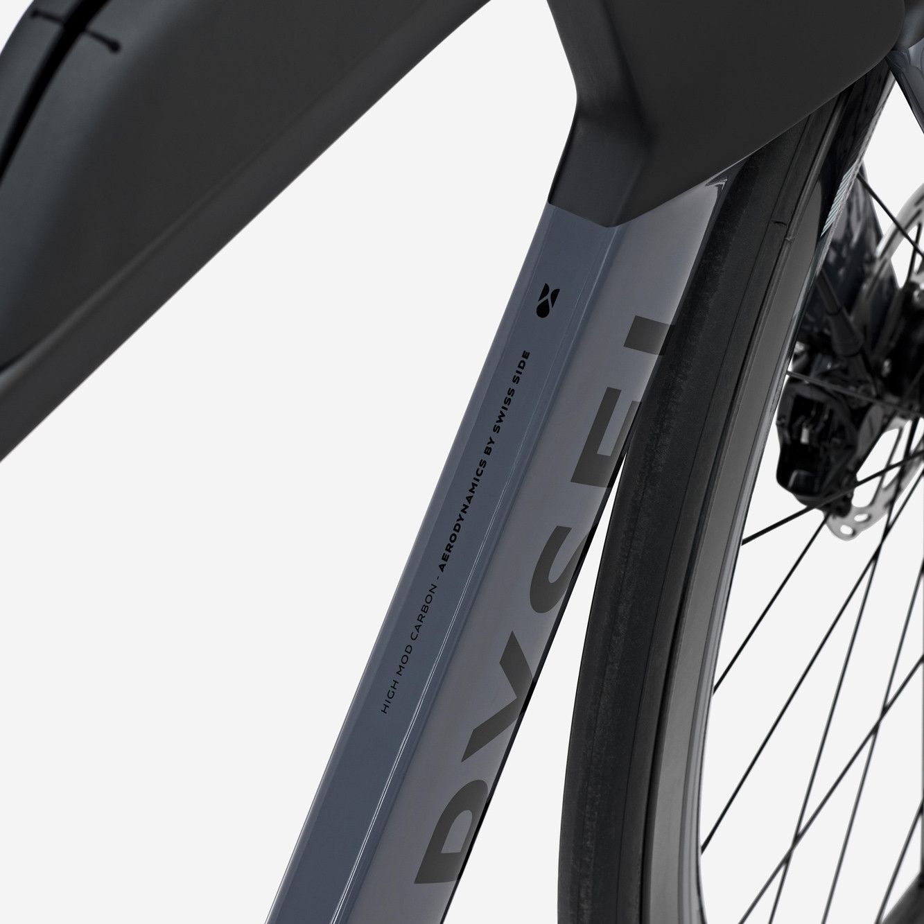 Vélo de Triathlon Van Rysel XCR Tri Sram Rival AXS 12V 700 mm Gris Noir
