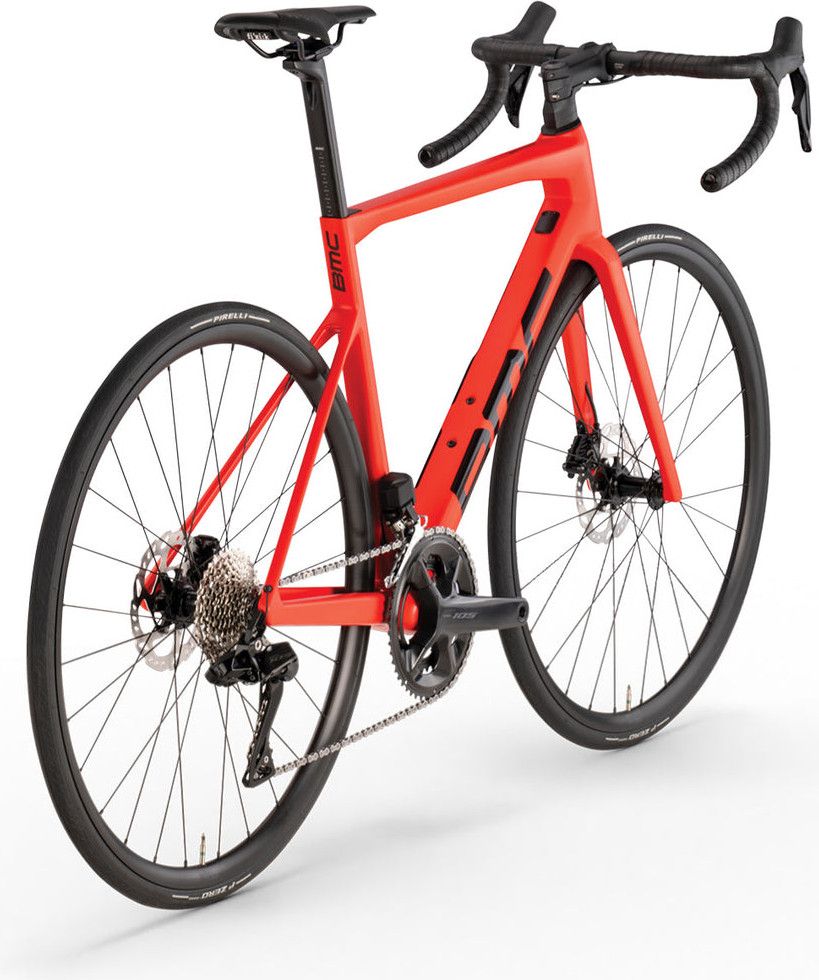 Vélo de Route BMC Teammachine SLR Three Shimano 105 Di2 12V 700 mm Rouge 2026