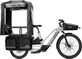 Vélo Cargo Longtail Électrique O2 Feel Equo 7.4 Mid Shimano Nexus 5V 835 Wh 20/26'' Blanc Pack Family Extra