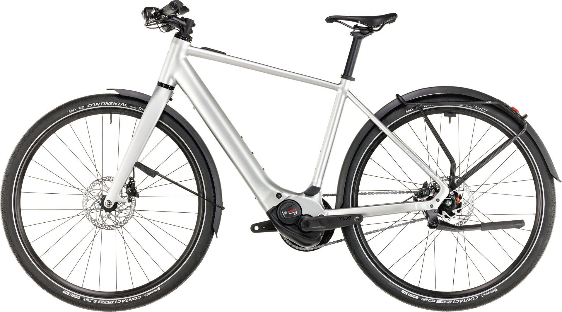 Vélo Fitness Électrique Cube Editor Hybrid SLX FE 400X Shimano Alfine 8V 400 Wh 700 mm Gris Sleek 2025