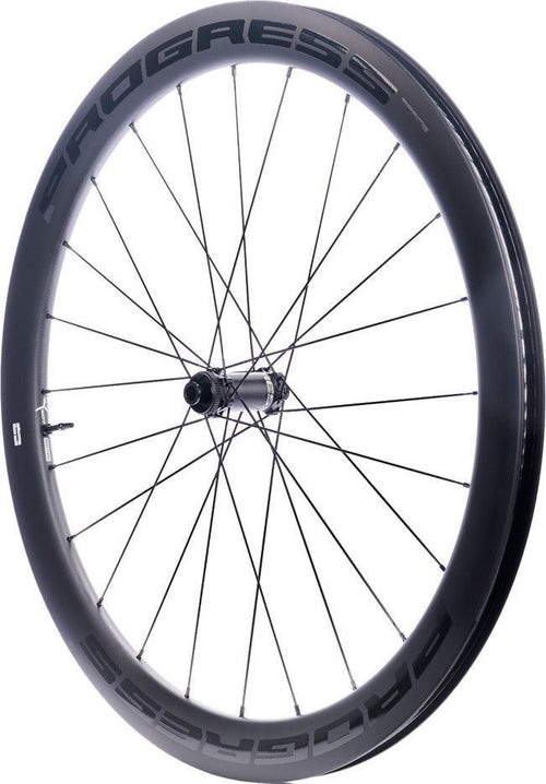 Paire de roues Progress A-Prime Disc Noir | 12x100/12x142 mm | Center Lock | Shimano