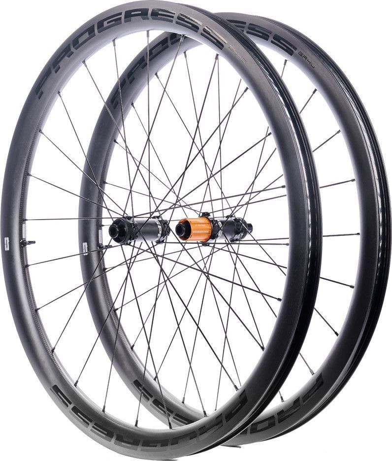 Paire de roues Progress GR40 Gravel | 12x100/12x142 mm | Center Lock | Shimano
