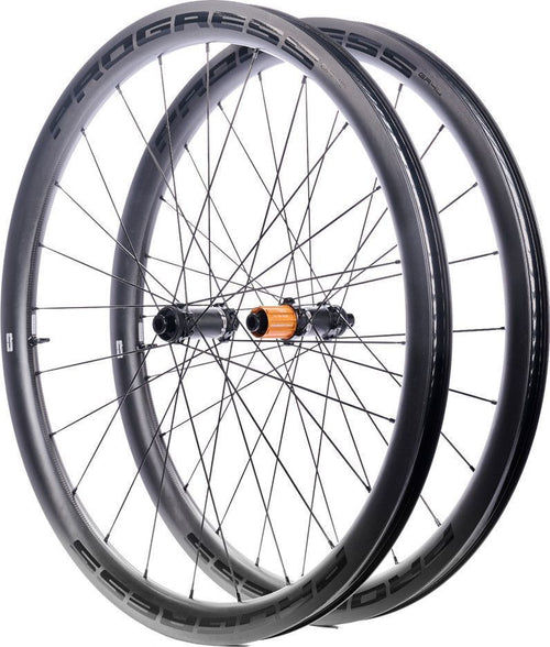 Paire de roues Progress GR40 Gravel | 12x100/12x142 mm | Center Lock | Shimano