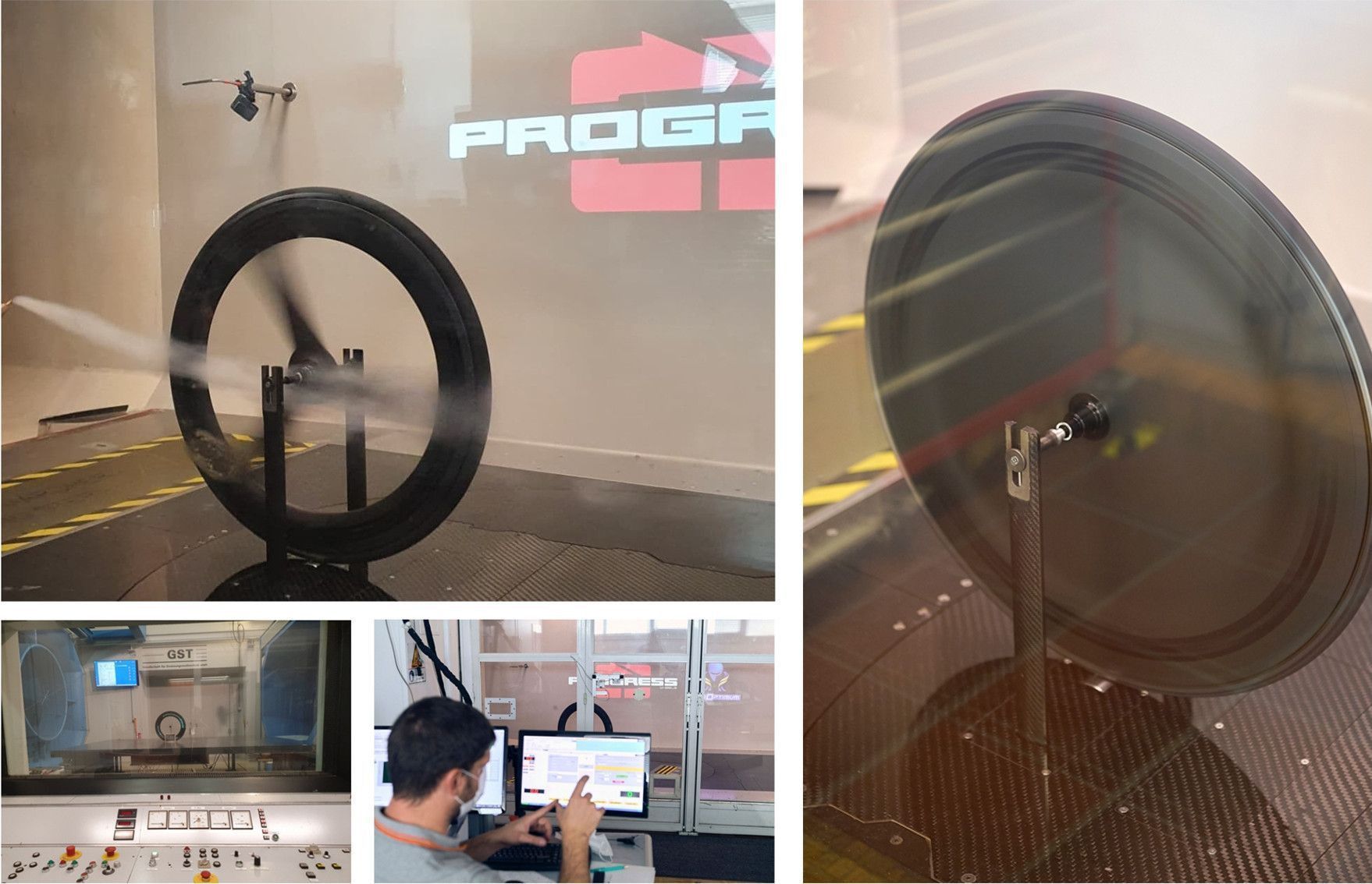 Roue Arrière Progress A-7D Disc Blanc | 12x142mm | Center Lock | Shimano