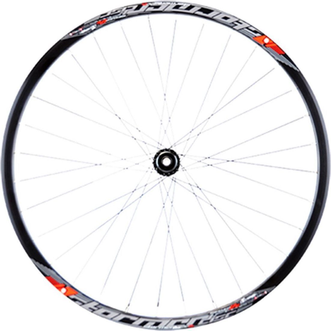 Roue route 700 av jante noir mach1 stormer 15. disque centerlock axe traversant12x100
