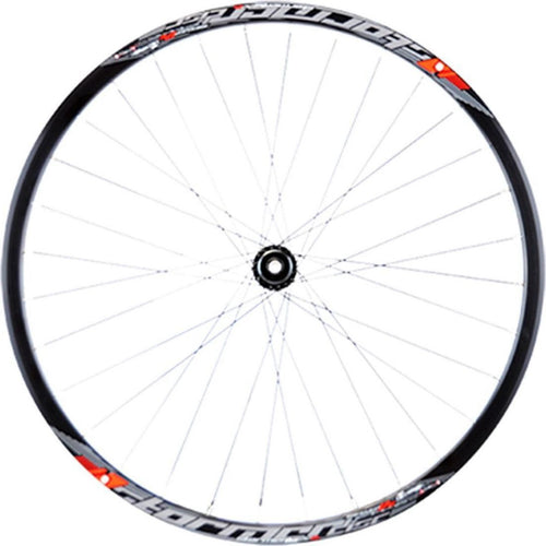 Roue route 700 av jante noir mach1 stormer 15. disque centerlock axe traversant12x100