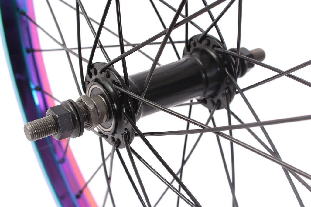 BMX Roue Avant MVP Oil Slick 10mm KHEbikes