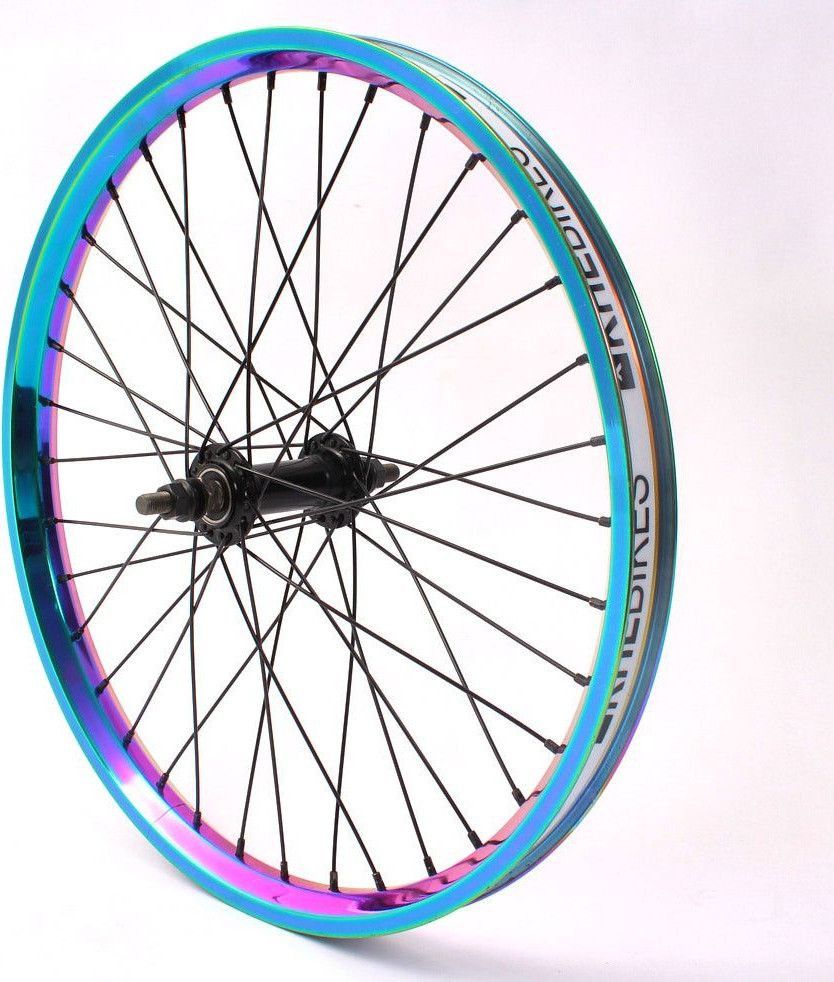 Jeu de Roues BMX 20 Pouces Oil Slick 14mm S/B KHEbikes