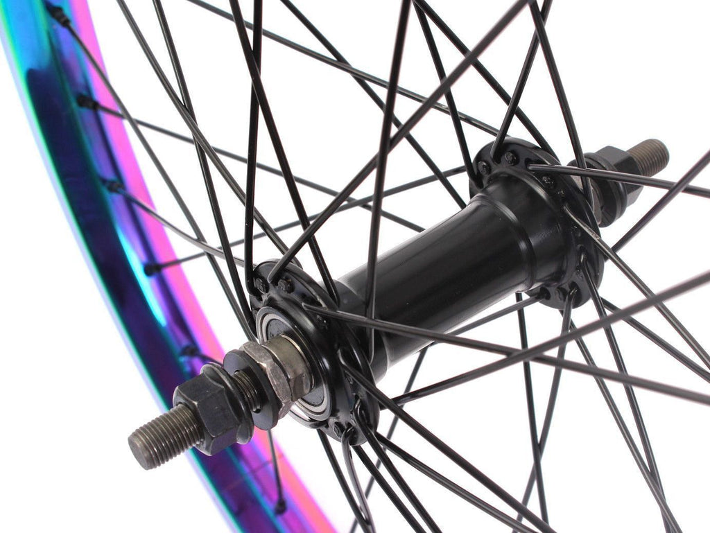 Jeu de Roues BMX 20 Pouces Oil Slick 14mm S/B KHEbikes