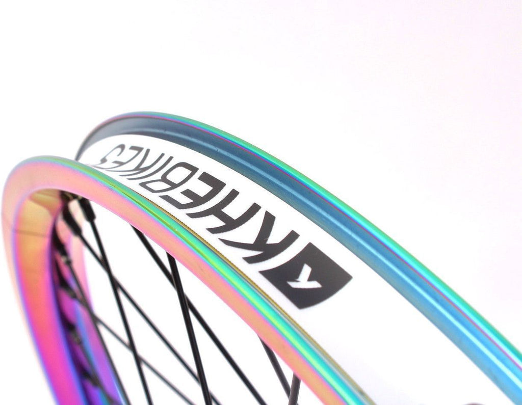 Jeu de Roues BMX 20 Pouces Oil Slick 14mm S/B KHEbikes