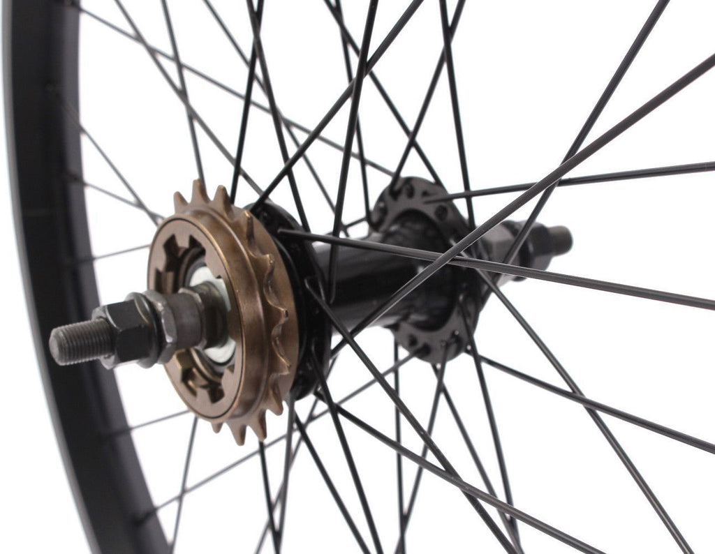 BMX Roue Arriere MVP Noir 20  14mm S/B KHEbikes